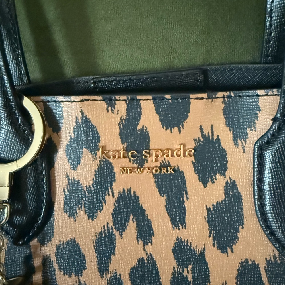 Kate Spade Animal Print Tote - Black and Tan - Picture 8 of 15